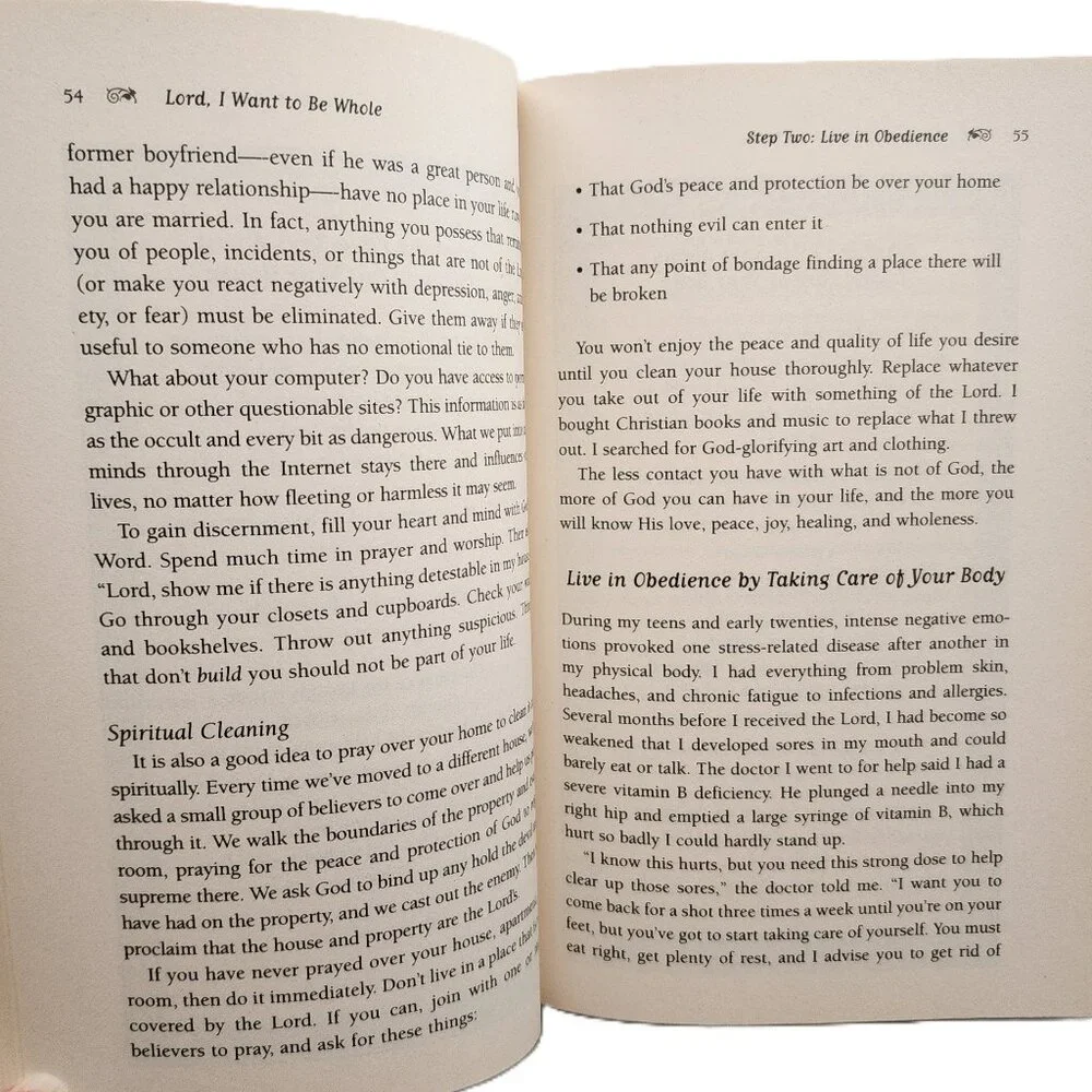 Lord, I Want to Be Whole: The Power of Prayer & Scripture in Emotionalal Healing
